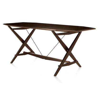 Cavaletto Desk | Black Stained Ashwood