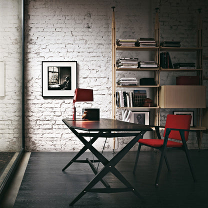 Cavaletto Desk | Black Stained Ashwood