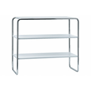 B 22a Shelving Unit | Ash Open Pore White Lacquer