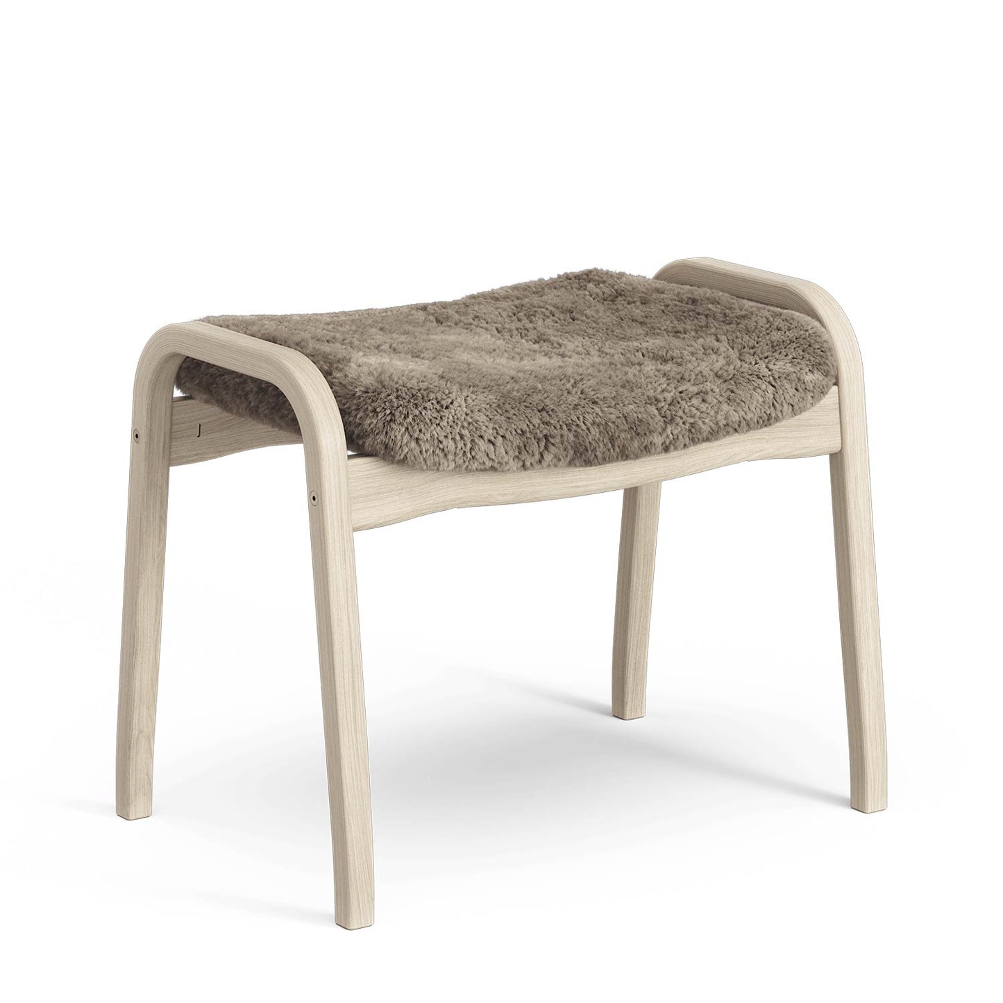 Lamino Footstool | Sheepskin Sahara