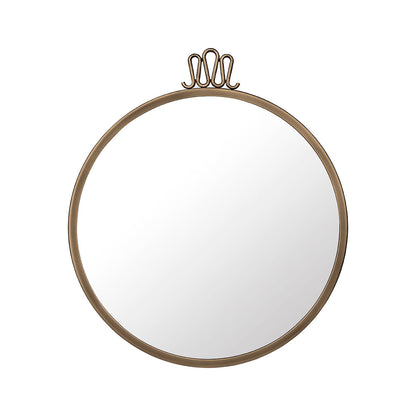Randaccio Mirror Small | Antique Brass