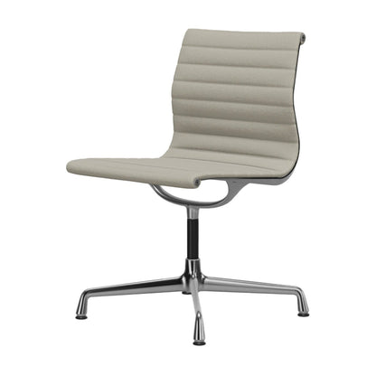 Aluminium Group EA 101 Chair | Warm Grey/Ivory 79 Hopsack Upholstery