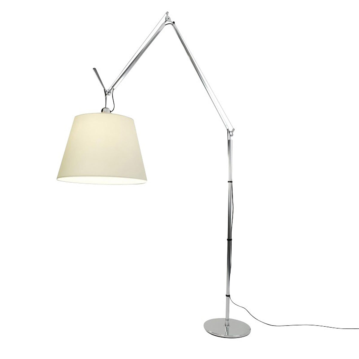 Tolomeo Mega Terra Floor LED | Aluminium