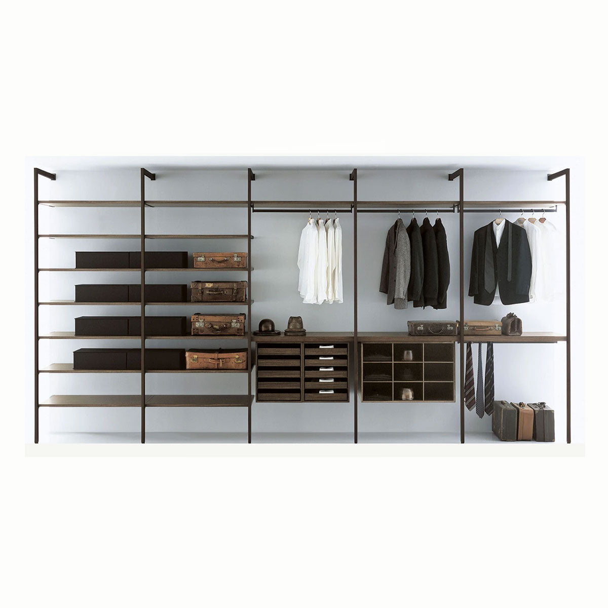 Open Wardrobe Example | As Displayed