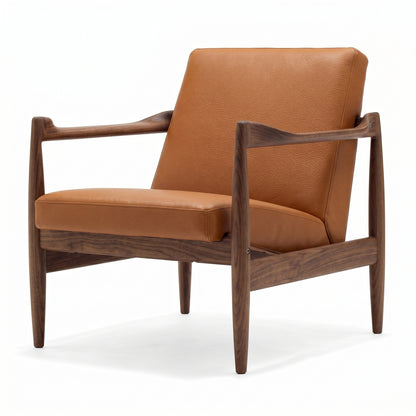 Uni Rest Lounge Chair | Cognac Aniline Leather L2YA-COG - Generated