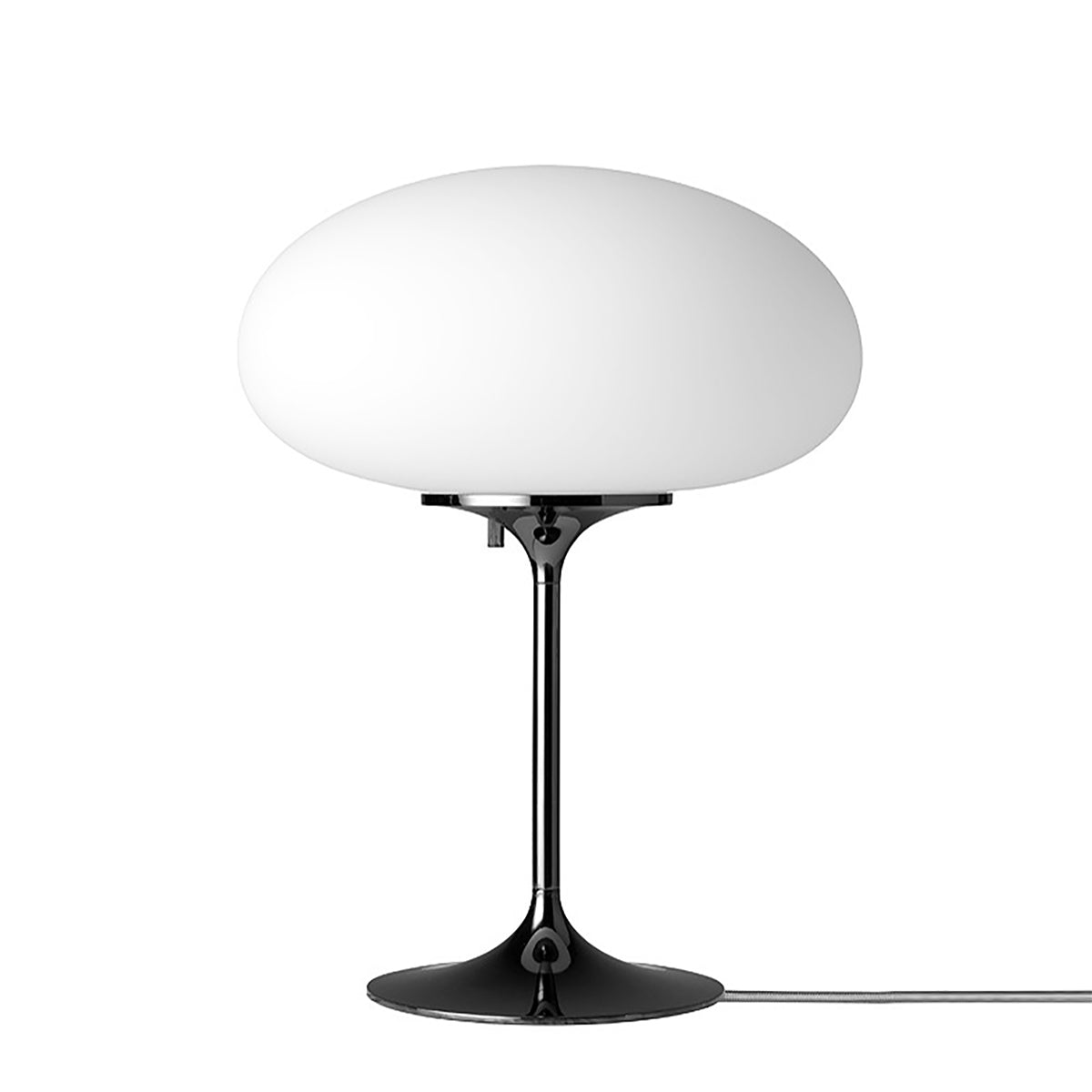 Stemlite Table Lamp | Black Chrome Stem