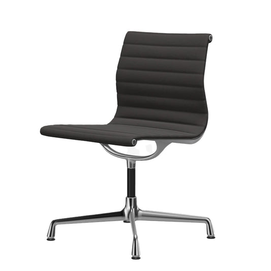 Aluminium Group EA 101 Chair | Dark Grey 05 Hopsak Upholstery