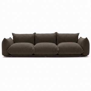 Marenco 2018 Sofa 3 Seat Small | Earth Brown Mistral 2012 Velvet - Generated