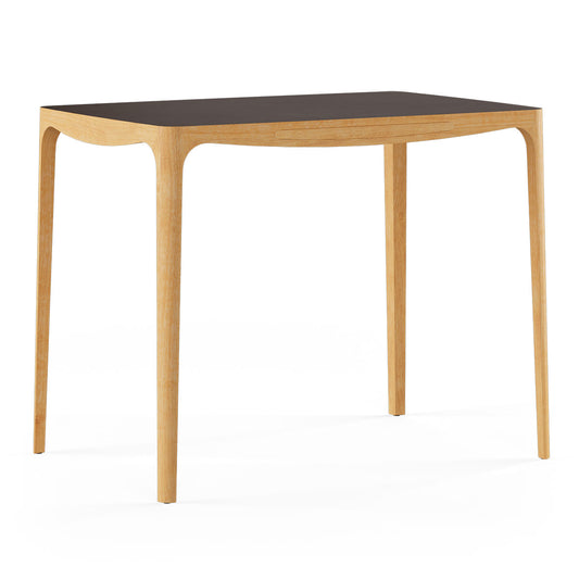 AK 1310 Desk | Dark Brown Leather