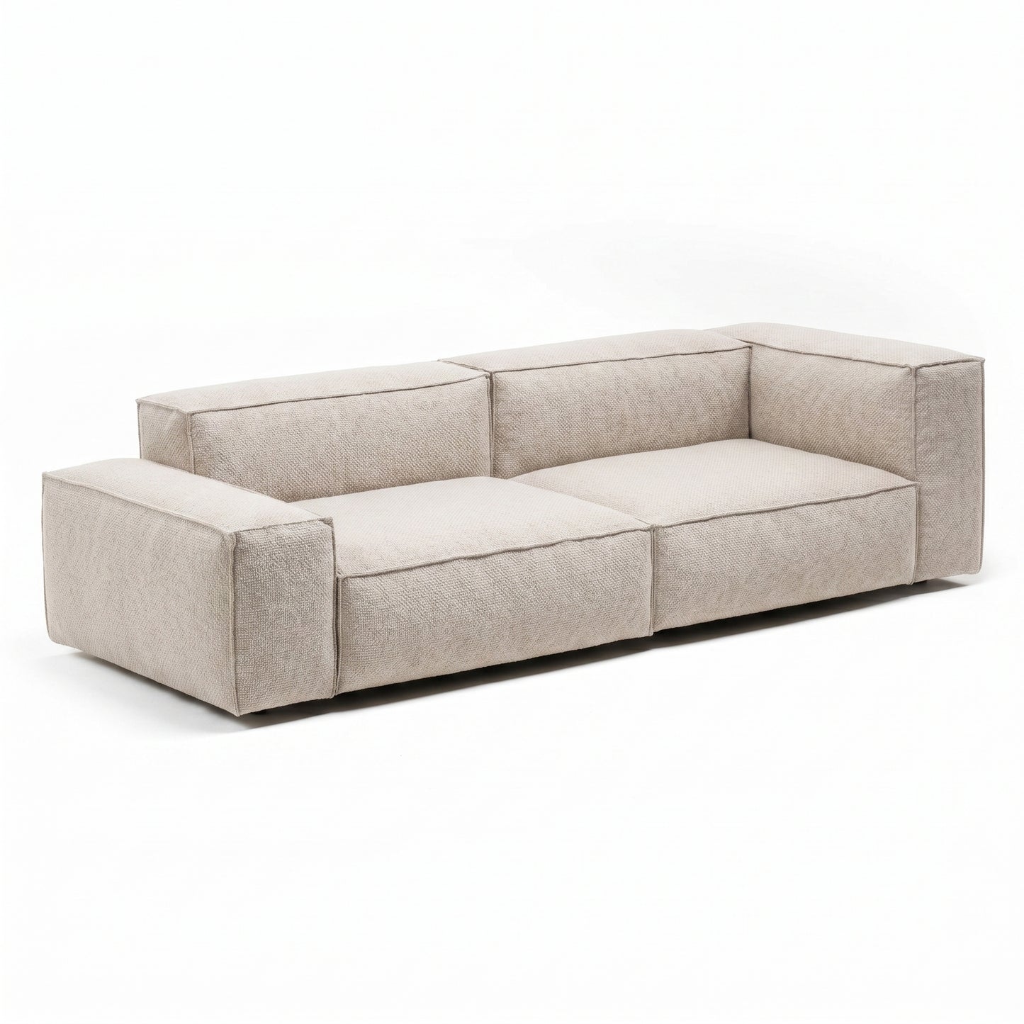 NeoWall Sofa 240cm | White 01 Tosca Upholstery - Generated