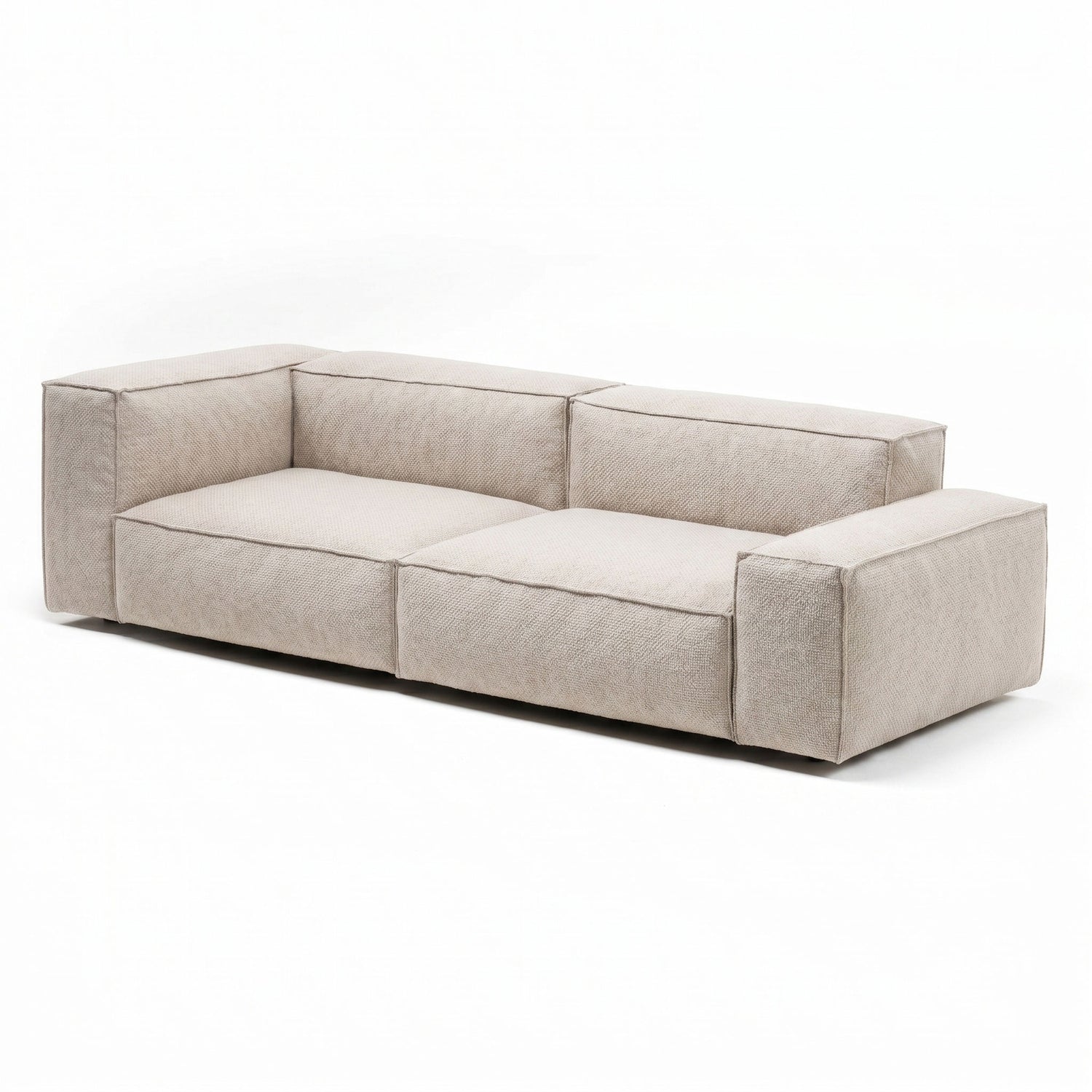 NeoWall Sofa 240cm | White 01 Tosca Upholstery
