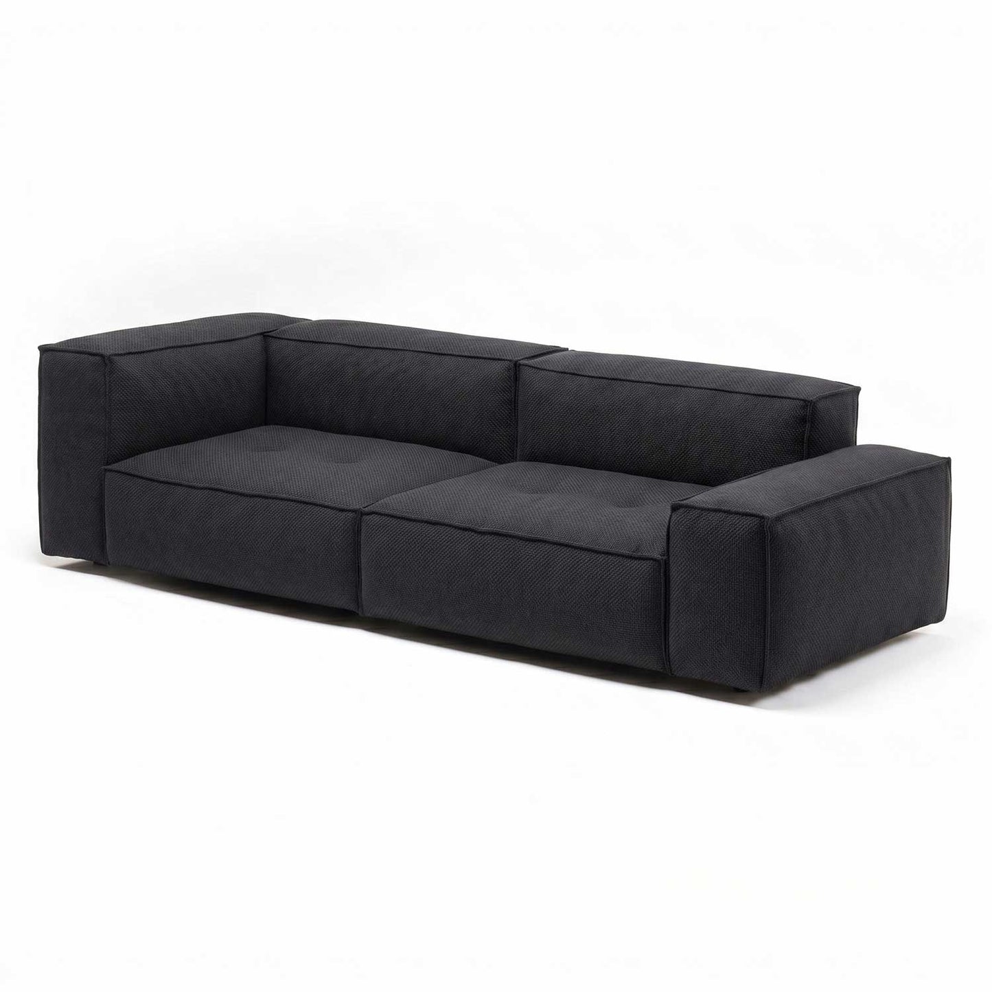 NeoWall Sofa 240cm | Blue Black 05 Tosca Upholstery