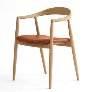 Hata Chair | Cognac Leather