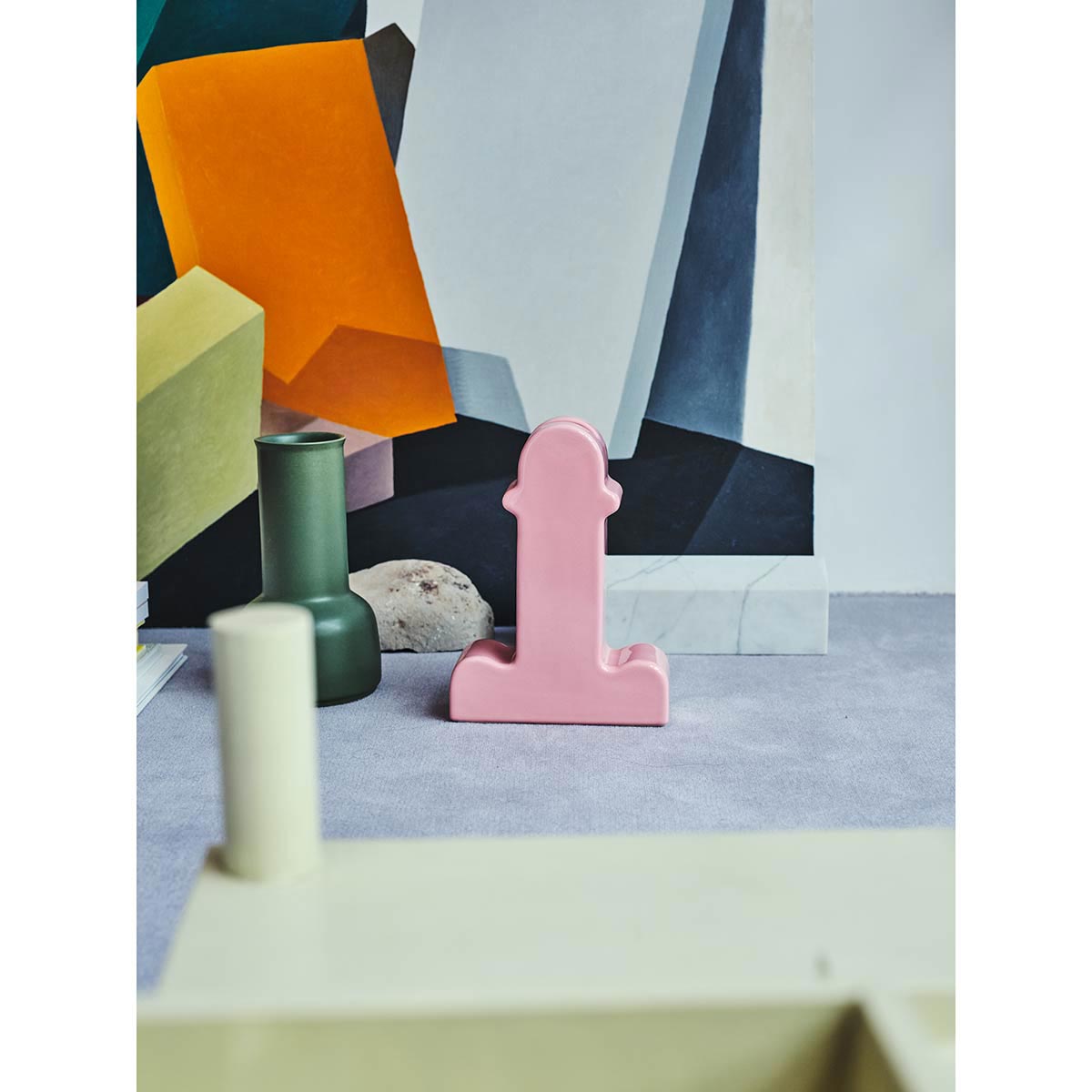 Shiva Flower Vase | Pink Ceramic