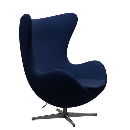 Egg Chair | Oxford Blue Fame 66071 Seat and Back