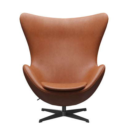 Egg Chair | Walnut Grace Leather Upholstery