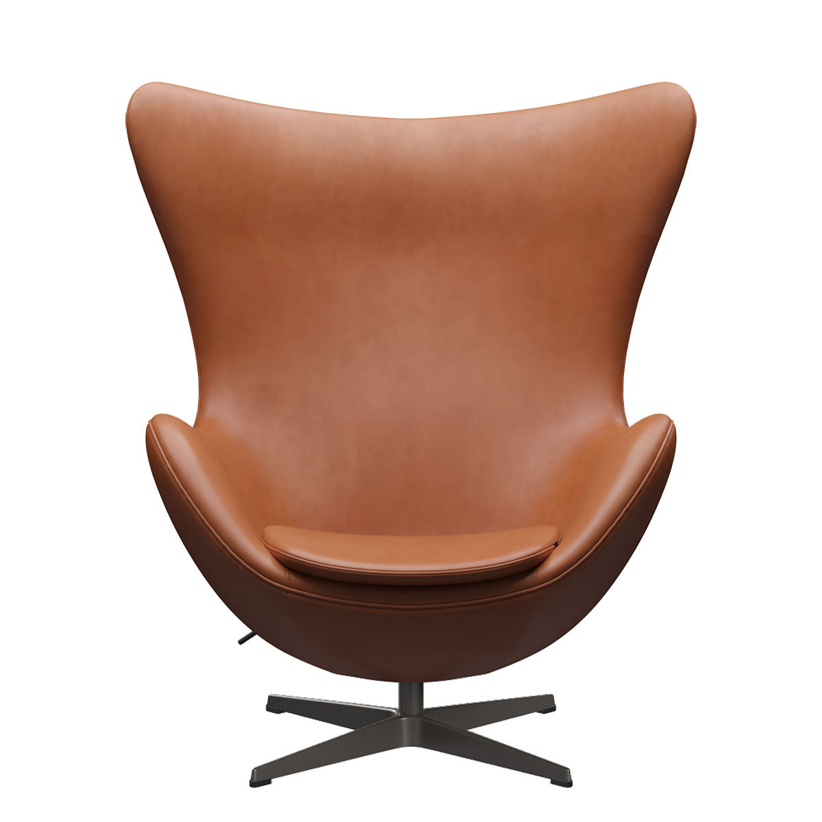 Egg Chair | Walnut Grace Leather Upholstery