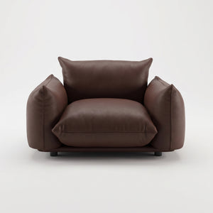 Marenco 2018 Sofa 1 Seat | Brown Rubino 3 Leather - Generated