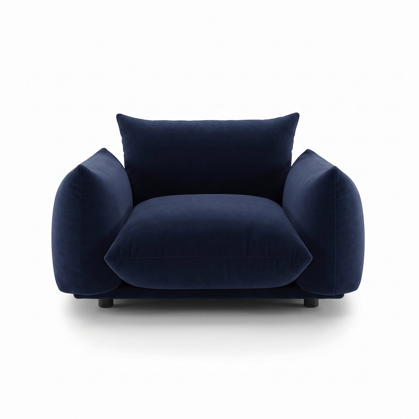Marenco 2018 Sofa 1 Seat | Midnight Mistral 54 Velvet - Generated