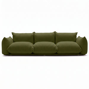 Marenco 2018 Sofa 3 Seat Small | Moss Green Mistral 1401 Velvet - Generated