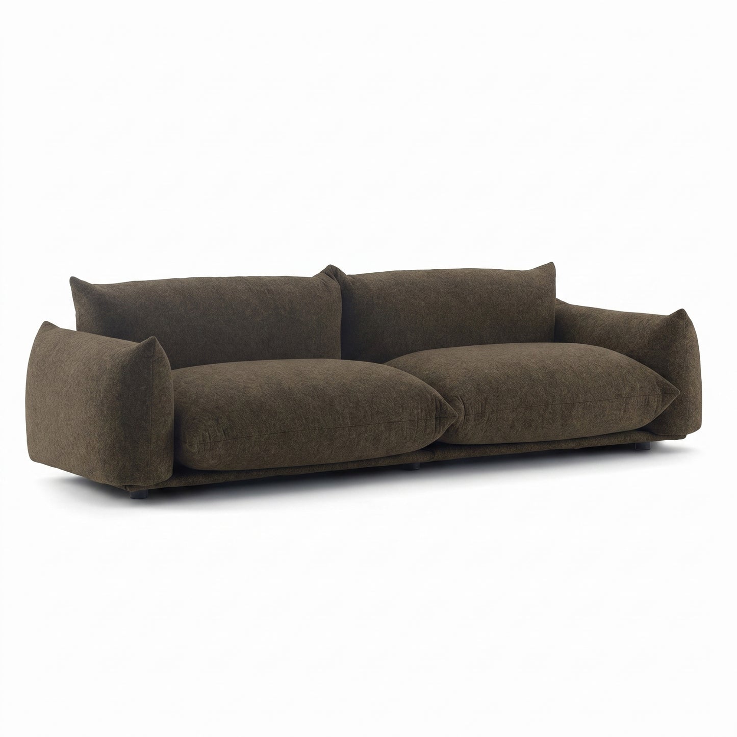 Marenco 2018 Sofa 2 Seat Large | Earth Brown Mistral 2012 Velvet - Generated