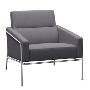 Series 3300 Armchair | Fame 60078 Steel Grey Upholstery