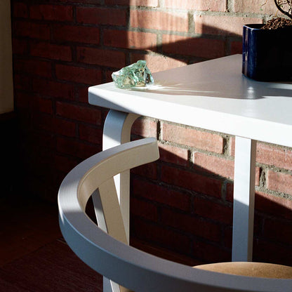 80A Aalto Table Rectangular | White Laminate Top