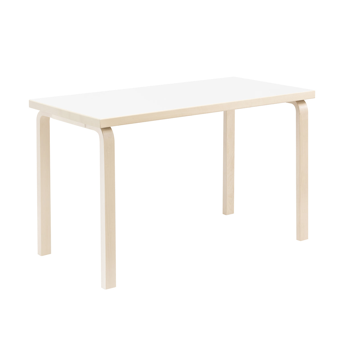 80A Aalto Table Rectangular | White Laminate Top