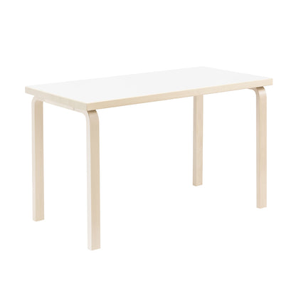 80A Aalto Table Rectangular | White Laminate Top