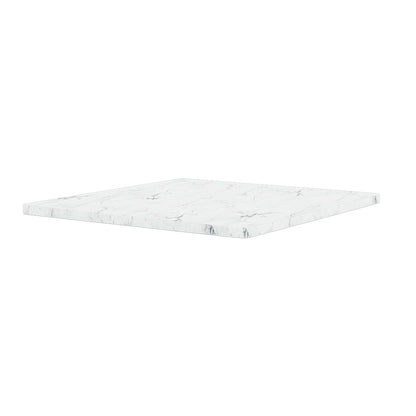 Panton Wire Top Panel | White Marble