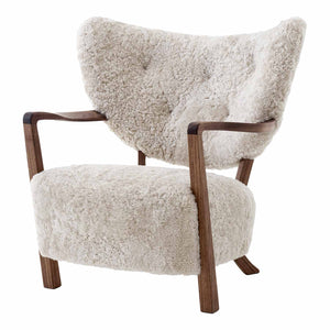 Wulff ATD2 Lounge Chair | Sheepskin Moonlight