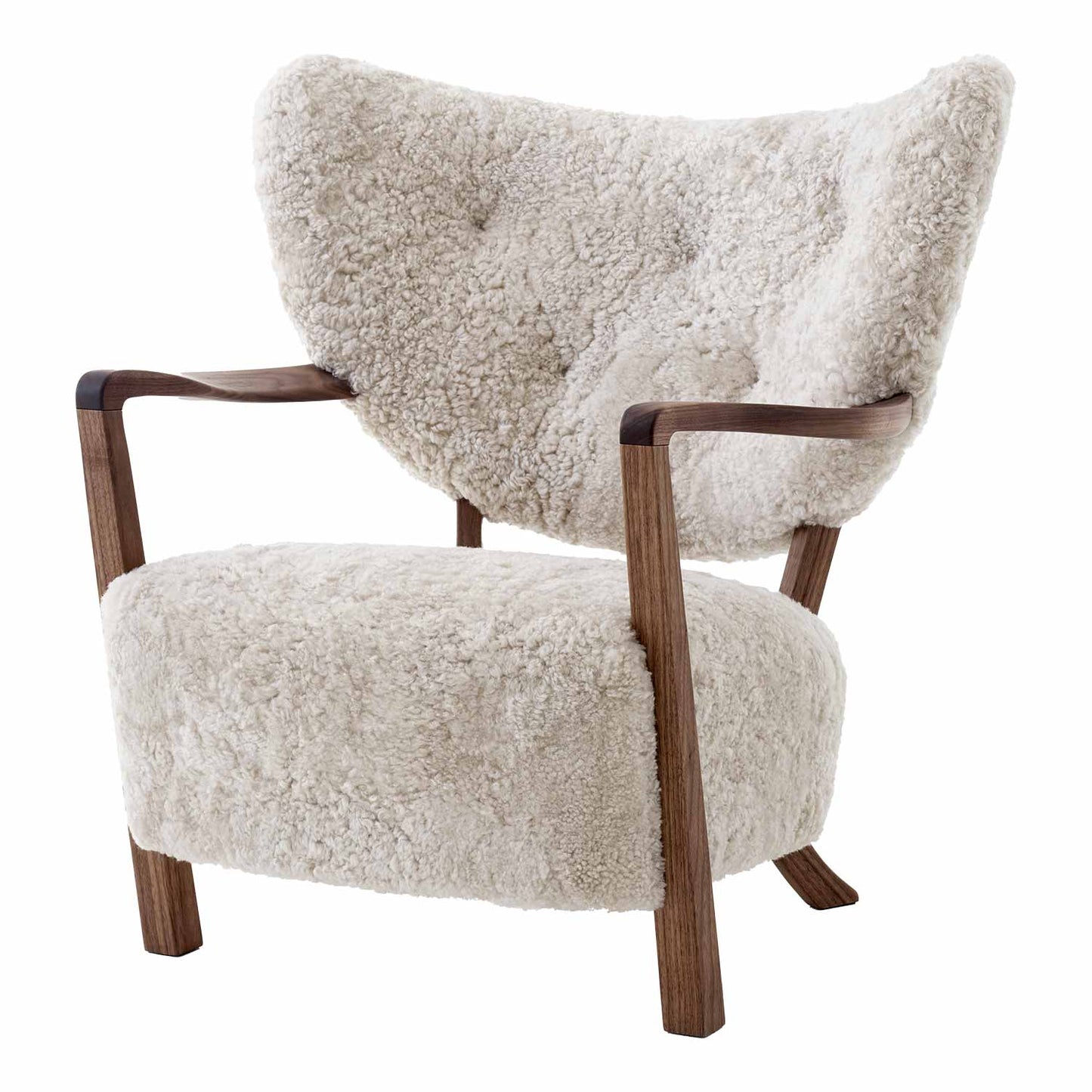 Wulff ATD2 Lounge Chair | Sheepskin Moonlight
