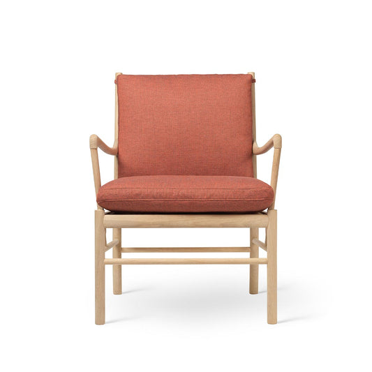 OW149 Colonial Chair | Rust 558 Re-Wool Fabric