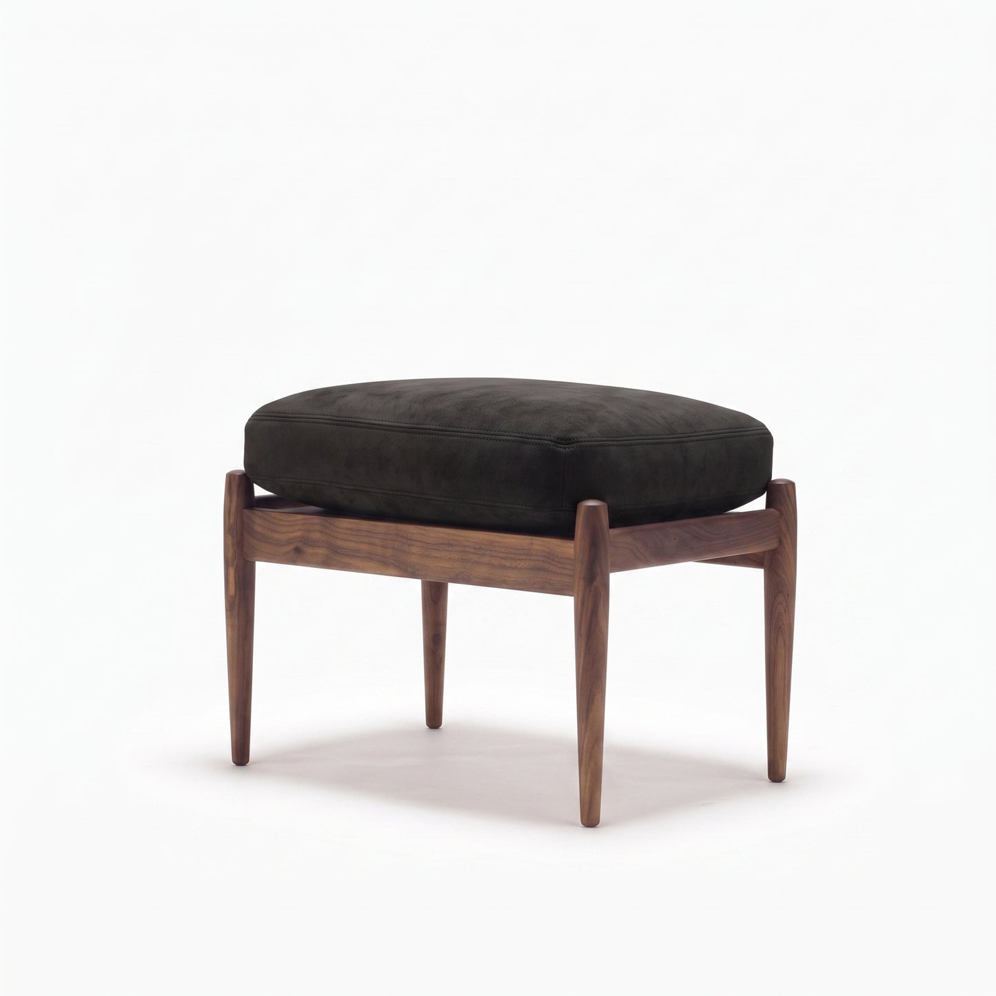 Paperknife Ottoman | Anthracite Matt Leather L4SO-DU21003 - Generated