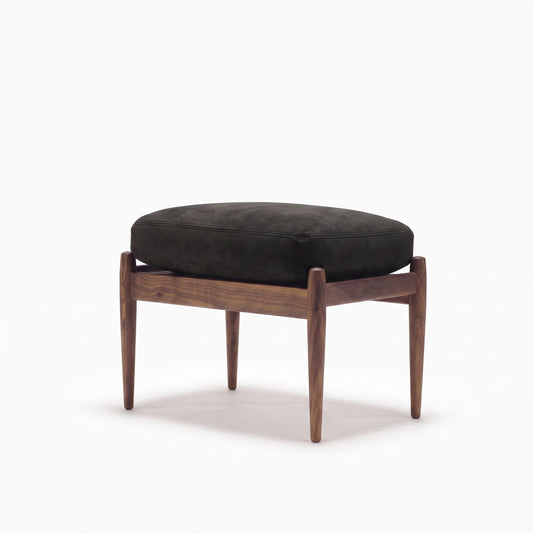 Paperknife Ottoman | Anthracite Matt Leather L4SO-DU21003 - Generated