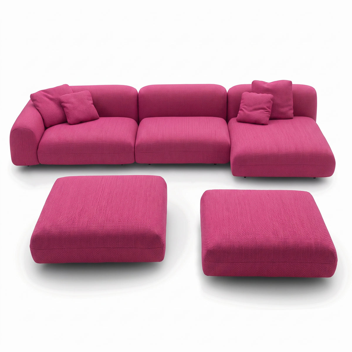 Tokio Configuration T10 | Magenta Etoile 147 Fabric - Generated