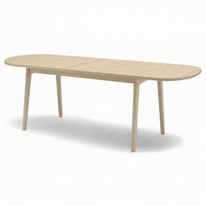 CH006 Extendable Dining Table | White Oiled Oak - Generated