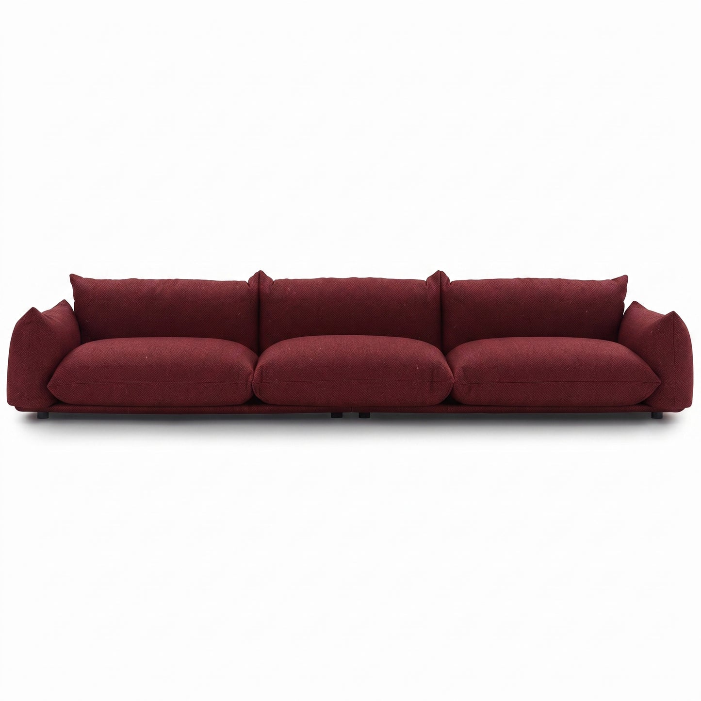 Marenco 2018 Sofa 3 Seat Large | Deep Red Lama 804 Fabric - Generated
