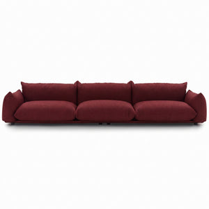 Marenco 2018 Sofa 3 Seat Large | Deep Red Lama 804 Fabric - Generated