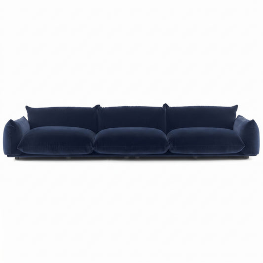 Marenco 2018 Sofa 3 Seat Large | Midnight Mistral 54 Velvet - Generated