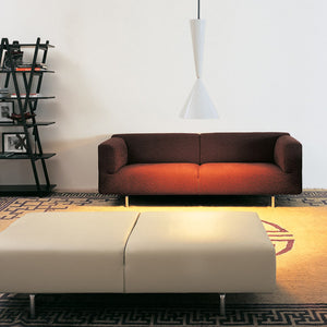 Met Sofa 220cm | Perbacco 13E440 Chocolate Fabric