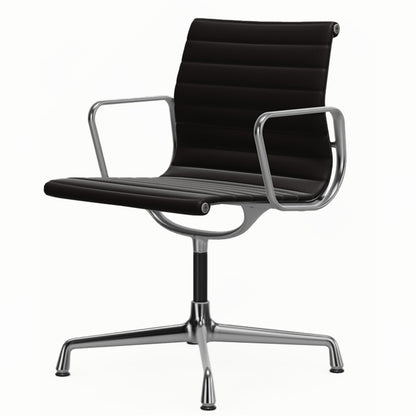 Aluminium Group EA 103 Chair | Premium Leather Chocolate 68