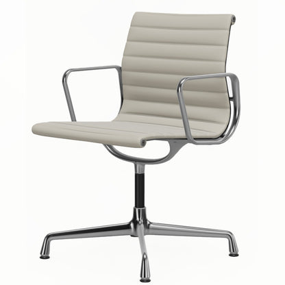 Aluminium Group EA 103 Chair | Premium Leather Clay 73