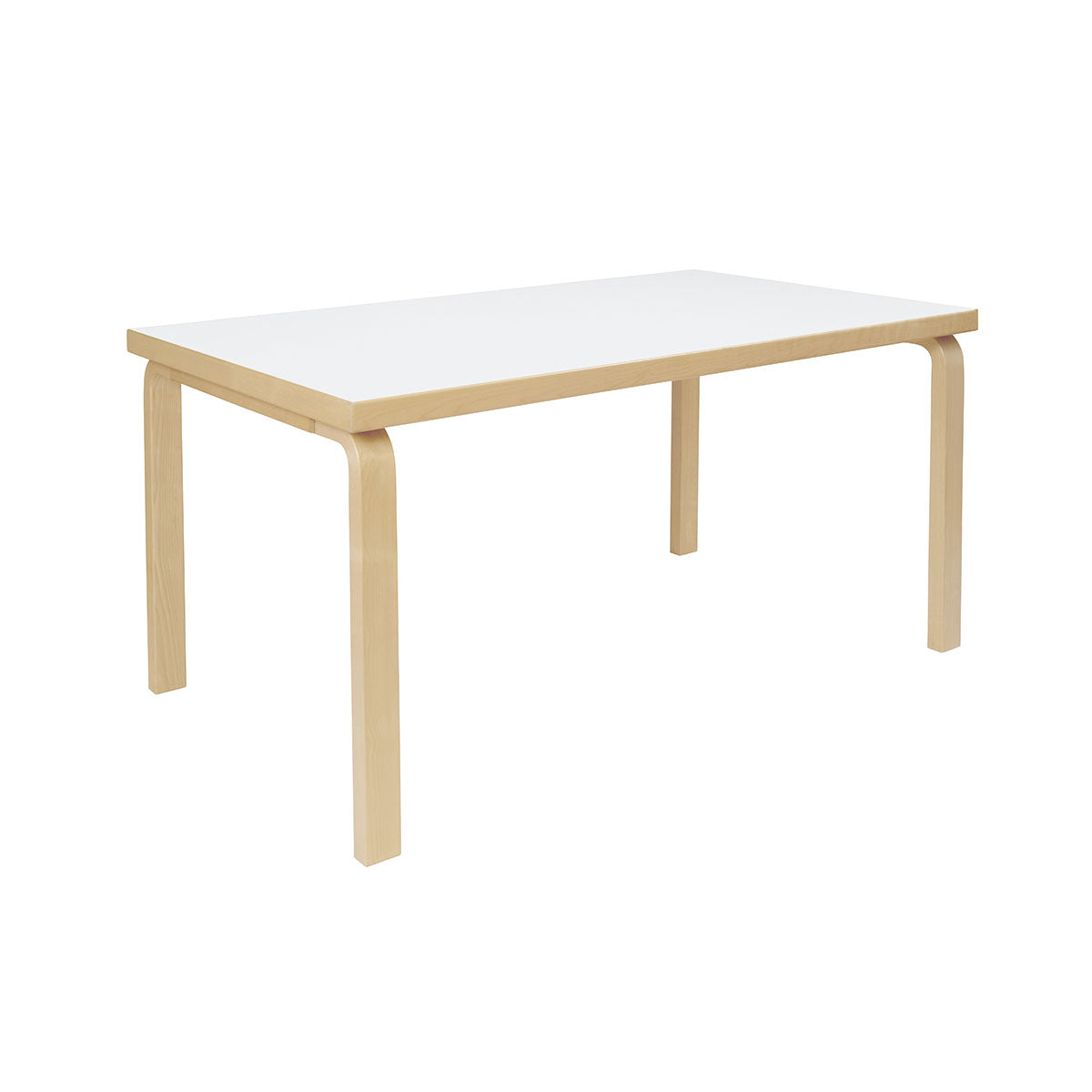 82A Aalto Table Rectangular | White Laminate Top
