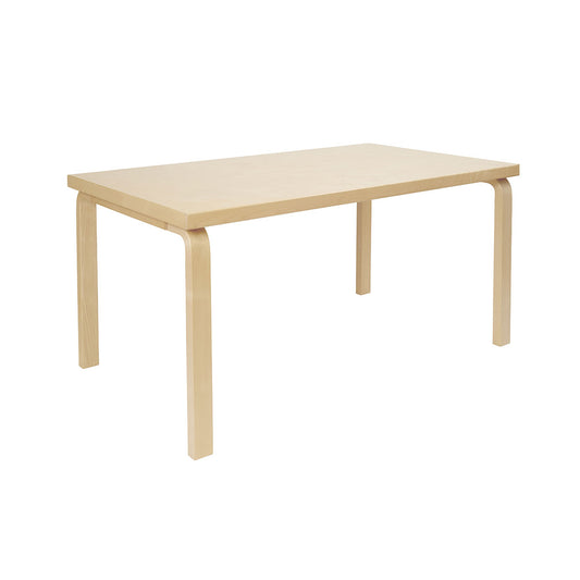 82A Aalto Table Rectangular | Birch Veneer Top