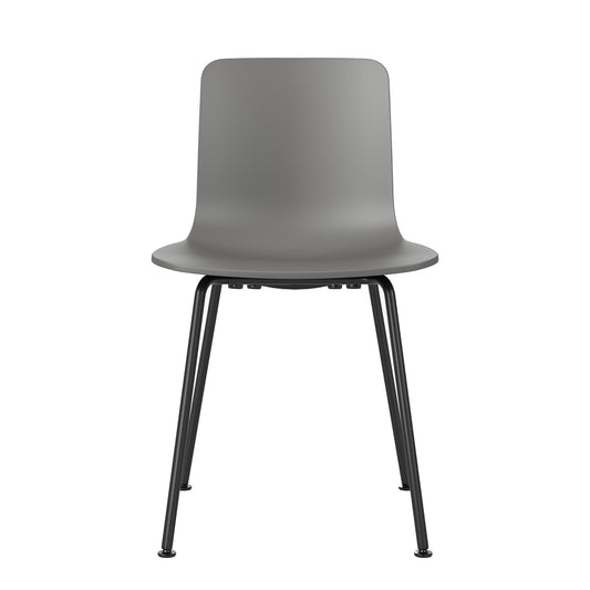 HAL RE Tube Chair | Basalt RE Plastic Shell
