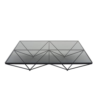 Alanda '18 Coffee Table | Smoked Glass Top