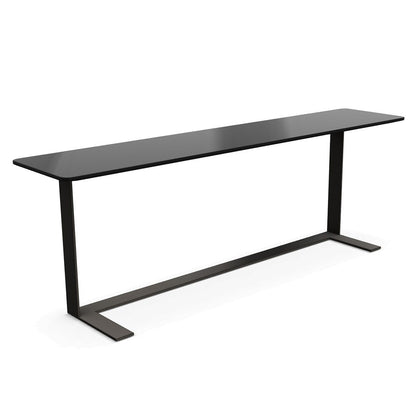 Eileen Console 190cm | Black Glossy Lacquer Top