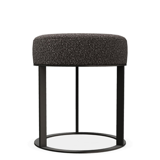Frank Ottoman | Grey Melange Antille Fabric Seat