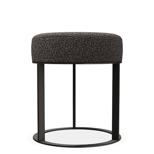 Frank Ottoman | Grey Melange Antille Fabric Seat